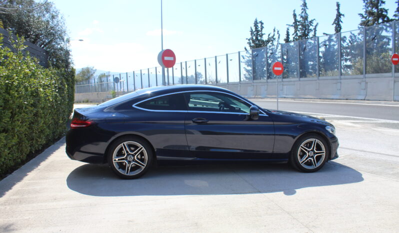 MERCEDES C 200 COUPE 1.5 198HP HYBRID ΔΕΡΜΑ NAVI AYTOMATO CAMERA 18”AMG full