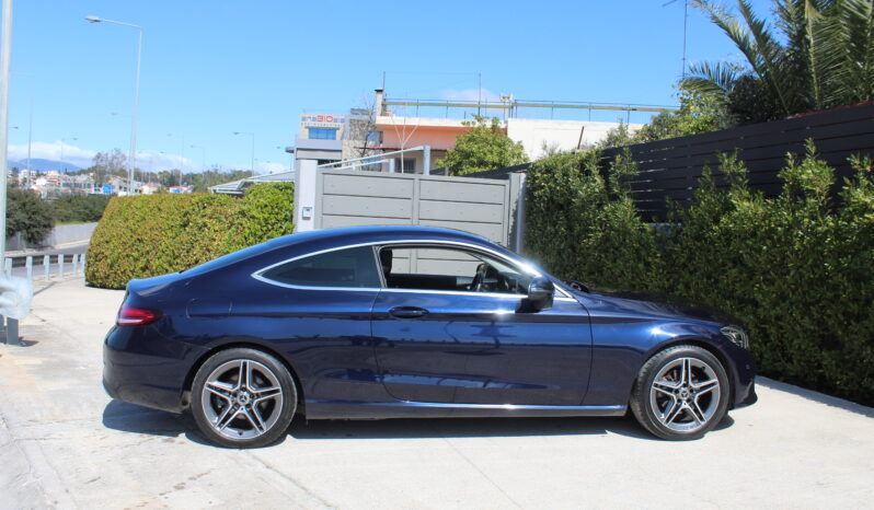 MERCEDES C 200 COUPE 1.5 198HP HYBRID ΔΕΡΜΑ NAVI AYTOMATO CAMERA 18”AMG full