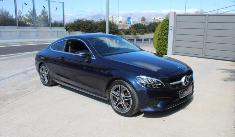 MERCEDES C 200 COUPE 1.5 198HP HYBRID ΔΕΡΜΑ NAVI AYTOMATO CAMERA 18”AMG full
