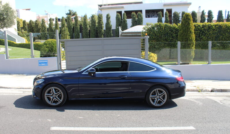 MERCEDES C 200 COUPE 1.5 198HP HYBRID ΔΕΡΜΑ NAVI AYTOMATO CAMERA 18”AMG full