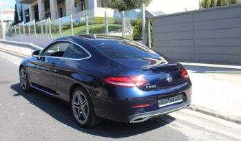 MERCEDES C 200 COUPE 1.5 198HP HYBRID ΔΕΡΜΑ NAVI AYTOMATO CAMERA 18”AMG full