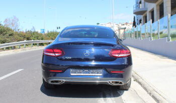 MERCEDES C 200 COUPE 1.5 198HP HYBRID ΔΕΡΜΑ NAVI AYTOMATO CAMERA 18”AMG full