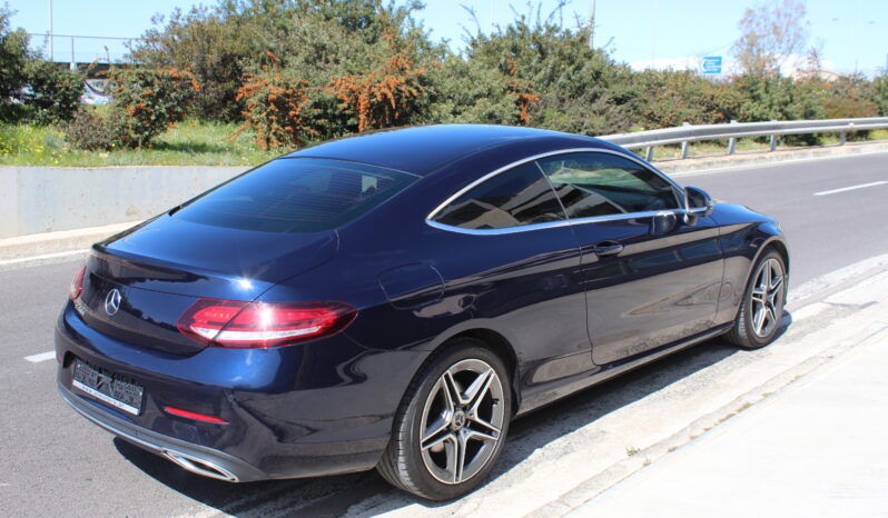 MERCEDES C 200 COUPE 1.5 198HP HYBRID ΔΕΡΜΑ NAVI AYTOMATO CAMERA 18”AMG full