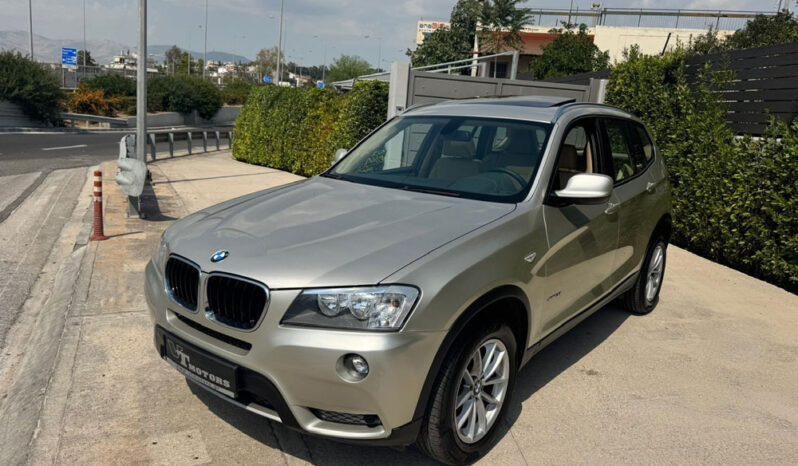 BMW X3 F25 xDRIVE 2.0i PANORAMA ΔΕΡΜΑ  ΕΛΛΗΝΙΚΟ 45.000KM full