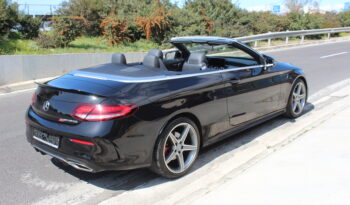 MERCEDES C 200 CABRIO HYBRID AMG LINE NAVI WIDE LED AIRSCARF TFT full