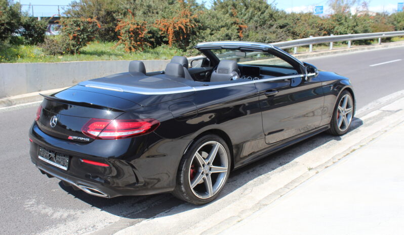 MERCEDES C 200 CABRIO HYBRID AMG LINE NAVI WIDE LED AIRSCARF TFT full