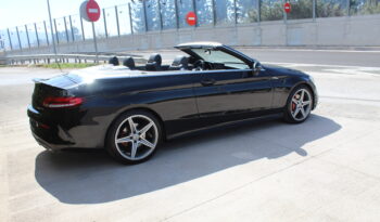 MERCEDES C 200 CABRIO HYBRID AMG LINE NAVI WIDE LED AIRSCARF TFT full