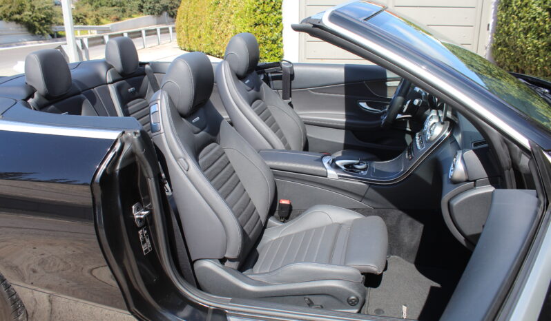 MERCEDES C 200 CABRIO HYBRID AMG LINE NAVI WIDE LED AIRSCARF TFT full