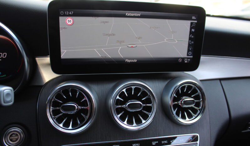 MERCEDES C 200 CABRIO HYBRID AMG LINE NAVI WIDE LED AIRSCARF TFT full