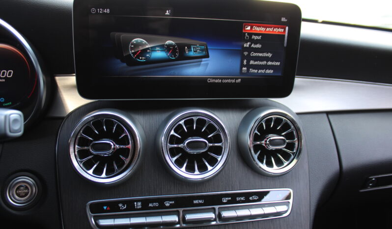 MERCEDES C 200 CABRIO HYBRID AMG LINE NAVI WIDE LED AIRSCARF TFT full
