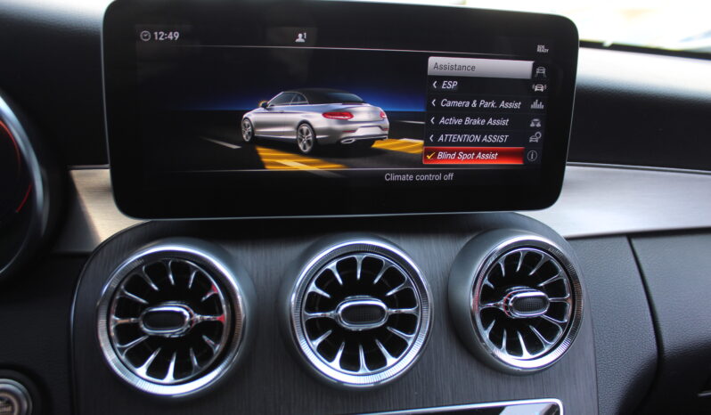 MERCEDES C 200 CABRIO HYBRID AMG LINE NAVI WIDE LED AIRSCARF TFT full