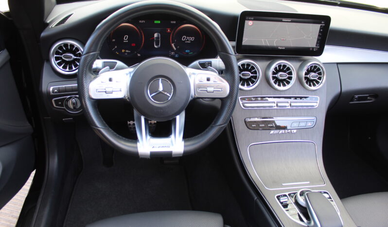 MERCEDES C 200 CABRIO HYBRID AMG LINE NAVI WIDE LED AIRSCARF TFT full