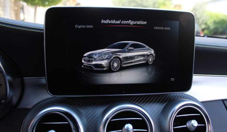 MERCEDES C 63 S AMG COUPE PERFORMANCE EDITION 1 PANORAMA CARBON CERAMICS full