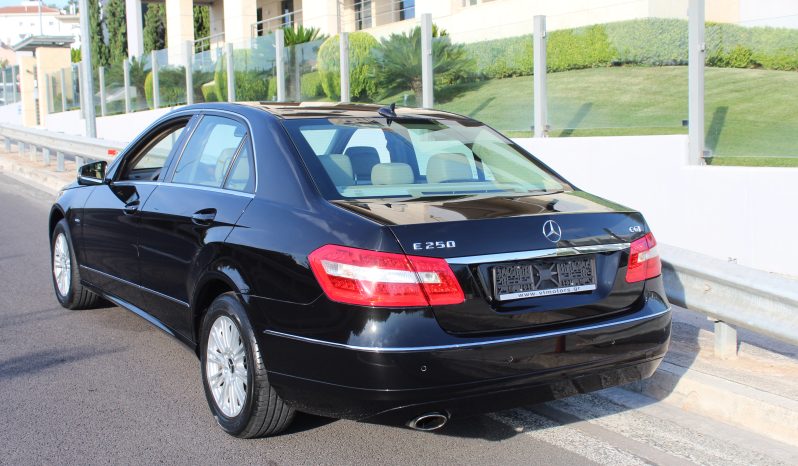 MERCEDES E 250 CGI 1.8 204HP BlueEFFICIENCY ΑΥΤΟΜΑΤΟ ELEGANCE ΕΛΛΗΝΙΚΟ full