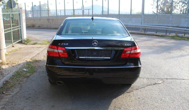 MERCEDES E 250 CGI 1.8 204HP BlueEFFICIENCY ΑΥΤΟΜΑΤΟ ELEGANCE ΕΛΛΗΝΙΚΟ full